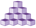 Chapter 10.1, Problem 47E, Consider only the smallest individual cubes and assume solid stacks (no gaps). Determine the number 