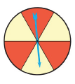 Chapter 11.1, Problem 4E, In Exercises 1-4, give the probability that the spinner shown would land on (a) red, (b) yellow, and 