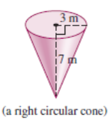 Chapter 9.5, Problem 13E, Find (a) the volume and (b) the surface area of each space figure. When necessary, use 3.14 as an 