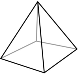 To draw: the square pyramid. | bartleby