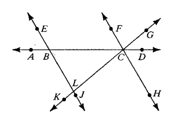 McDougal Littell Jurgensen Geometry: Student Edition Geometry, Chapter 3.1, Problem 12WE , additional homework tip  1