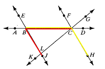 McDougal Littell Jurgensen Geometry: Student Edition Geometry, Chapter 3.1, Problem 16WE , additional homework tip  2