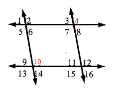 McDougal Littell Jurgensen Geometry: Student Edition Geometry, Chapter 3.1, Problem 4CE , additional homework tip  2