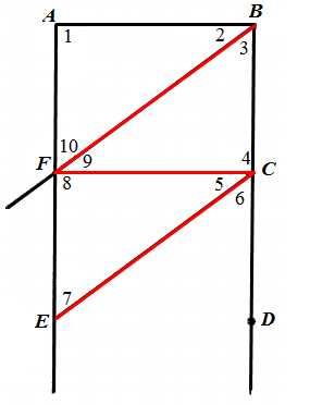 McDougal Littell Jurgensen Geometry: Student Edition Geometry, Chapter 3.3, Problem 4WE , additional homework tip  2