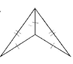 McDougal Littell Jurgensen Geometry: Student Edition Geometry, Chapter 4, Problem 13CT , additional homework tip  1