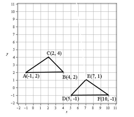 McDougal Littell Jurgensen Geometry: Student Edition Geometry, Chapter 4.1, Problem 14WE 