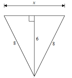 McDougal Littell Jurgensen Geometry: Student Edition Geometry, Chapter 8.2, Problem 22WE , additional homework tip  1