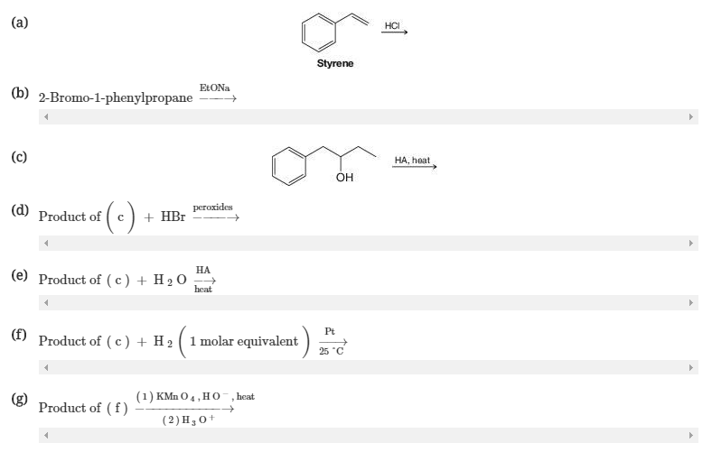 Chapter 15, Problem 31P, Predict the major products of the following reactions: 