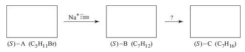 Chapter 6, Problem 7Q, 6.7 Provide three-dimensional structures for the missing boxed structures and formulas for missing 