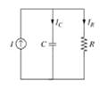 Chapter 5, Problem 10P, In the parallel RC circuit shown in Fig. P5.10. the total current I is the sum of the currents 