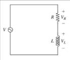Chapter 5, Problem 1P, In the series RL circuit shown in Fig. P5.1, voltage VL Leads voltage VR by 90 (i.e. if the angle of 