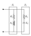 Chapter 5, Problem 20P, An electric circuit consists of two components as shown in Fig. P5.20. The values of the impedance 