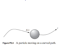 Chapter 9, Problem 4P, A particle is accelerated along a curved path of length l under the action of an applied force f(x), 
