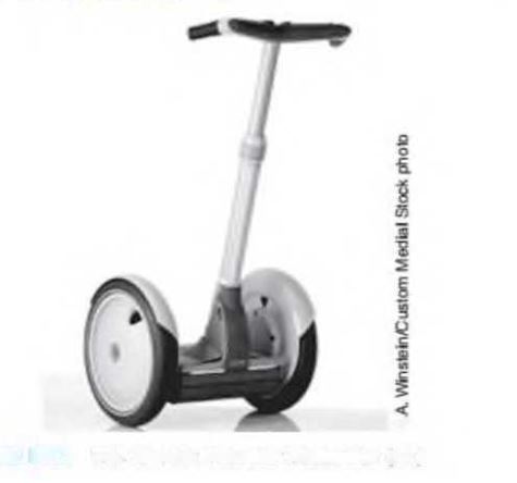 Chapter 1, Problem 10P, A Segway Â®5 Personal Transporter (PT) (Figure Pl .3) is a two-wheeled vehicle in which the human 
