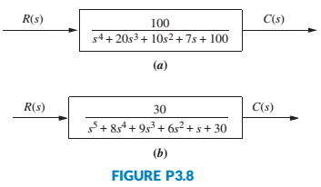 Chapter 3, Problem 9P, Find the state-space representation in phase-variable form for each of the systems shown in Figure 