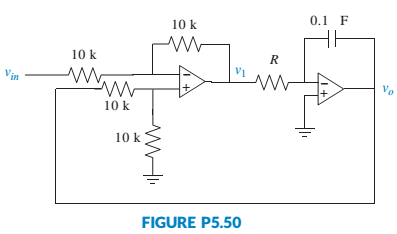 Chapter 5, Problem 75P, Assume ideal operational amplifiers in the circuit of Figure P5.50. a. Show that the leftmost 