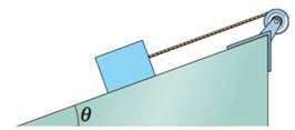Chapter 10, Problem 87P, GO IN Fig. 10-55, a wheel of radius 0.20 m is mounted on a frictionless horizontal axle. A massless 