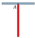 Chapter 15, Problem 44P, A physical pendulum consists of two meter-long sticks joined together as shown in Fig. 15-43. What 