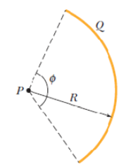 Chapter 24, Problem 24P, In Fig. 21-43, a plastic rod having a uniformly distributed charge Q =  25.6 pC has been bent into a 