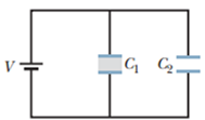 Chapter 25, Problem 46P, In Fig. 25-46, how much charge is stored on the parallel-plate capacitors by the 12.0 V battery? One 