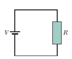 Chapter 26, Problem 42P, In Fig. 26-33, a battery of potential difference V = 12 V is connected to a resistive strip of 