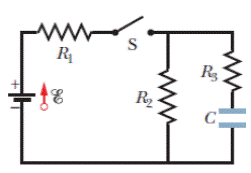 Chapter 27, Problem 63P, SSM WWWIn the circuit of Fig. 27-65,  = 1.2 kV, C= 6.5 F, R1 = R2 = R3 = 0.73 M. With C completely 