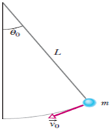 Chapter 8, Problem 7P, Figure 8-34 shows a thin rod, of length L = 2.00 m and negligible mass, that can pivot about one end 