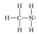 Chapter 15, Problem 28RQ, Lewis Acids and Bases Methylamine has the formula CH3NH2 and the structure Use Lewis structures to 