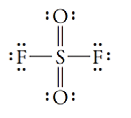 Chapter 18, Problem 137RQ, For the substance SO2F2(g),Hfo=-858kJmol-1. The structure of the SO2F2 molecule is Use the value of 