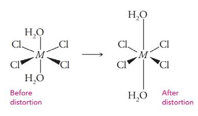 Chapter 21, Problem 46RQ, Bonding in Metal Complexes
21.46 Consider the complex  illustrated below on the left. Suppose the 