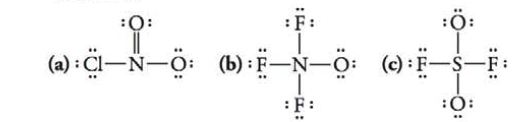 Chapter 8, Problem 106RQ, 8.106 Assign formal charges to each atom in the following structures:

 