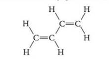 Chapter 9, Problem 136RQ, There exists a hydrocarbon called butadiene, which has the molecular formula C4H6 and the structure 