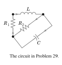 Chapter 3.3, Problem 32P, Electric Circuits. Problem 32 and 33 are concerned with the electric circuits described by the 
