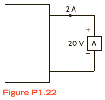 Chapter 1, Problem 22P, Calculate the power supplied by element A in Fig. PI .22. 