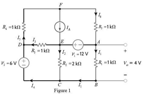 Chapter 2, Problem 105P, Given Va in the network in Fig. 2.105, find IA. 