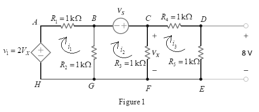 Chapter 2, Problem 114P, Find the value of VS in the network in Fig. P2.114. 