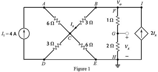 Chapter 2, Problem 123P, Find VX in the network in Fig. P2.123. 