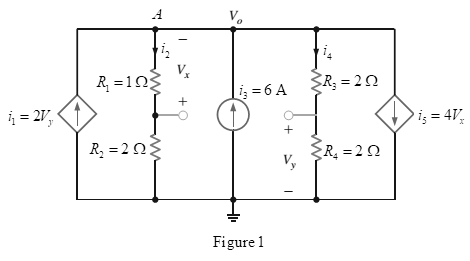 Chapter 2, Problem 124P, Find Vo in the network in Fig. P2.124. 