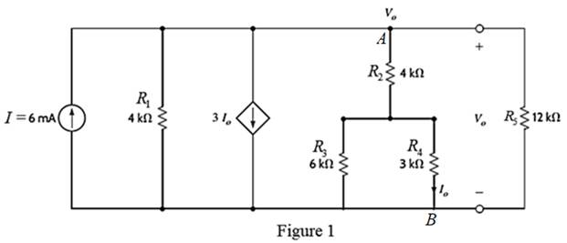 Chapter 2, Problem 128P, Find the power absorbed by the 12-k resistor in the network in Fig. P2.128. 