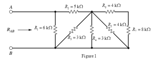 Chapter 2, Problem 62P, Find RAB in the network in Fig. P2.62. 