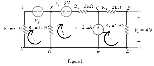 Chapter 2, Problem 94P, Given that Vo=4V in the network in Fig. P2.94, find VS. 
