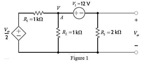 Chapter 3, Problem 101P, Find Vo in the circuit in Fig. P3.101 using nodal analysis. 