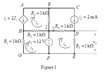 Chapter 3, Problem 120P, Using loop analysis, find Vo in the circuit in Fig. P3.120. 