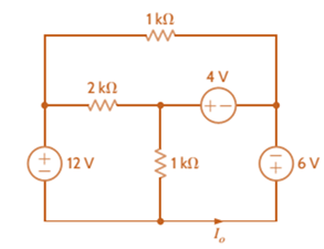 Chapter 3, Problem 22P, Find Io in the circuit in Fig. P3.22 using nodal analysis. 