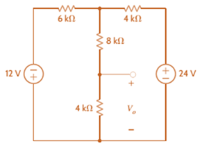 Chapter 3, Problem 69P, Use mesh analysis to find Vo in the circuit in Fig. P3.69. 