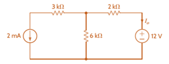 Chapter 3, Problem 76P, Find Io in Fig. P3.76 using mesh analysis. 