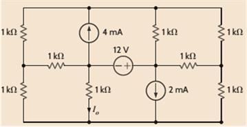 Chapter 3, Problem 93P, Using loop analysis, find Io in the circuit in Fig. P3.93. 