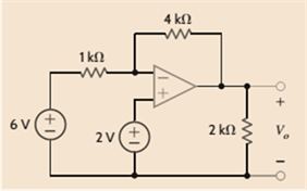 Chapter 4, Problem 13P, Assuming an ideal op-amp in Fig. P4.13, determine the output voltage Vo. 