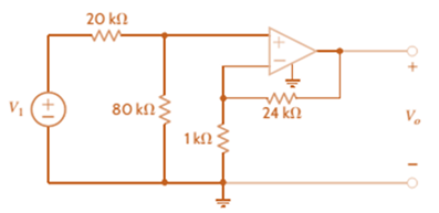 Chapter 4, Problem 30P, Find the voltage gain of the op-amp circuit shown in Fig. P4.30. 