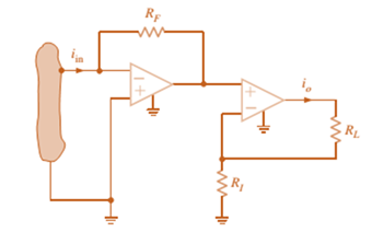 Chapter 4, Problem 38P, Find the input/output relationship for the current amplifier shown in Fig. P4.38. 